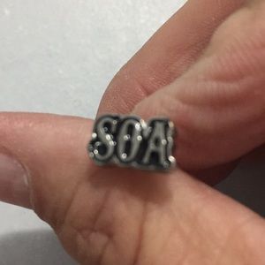 SOA barbell tounge ring body jewelry
